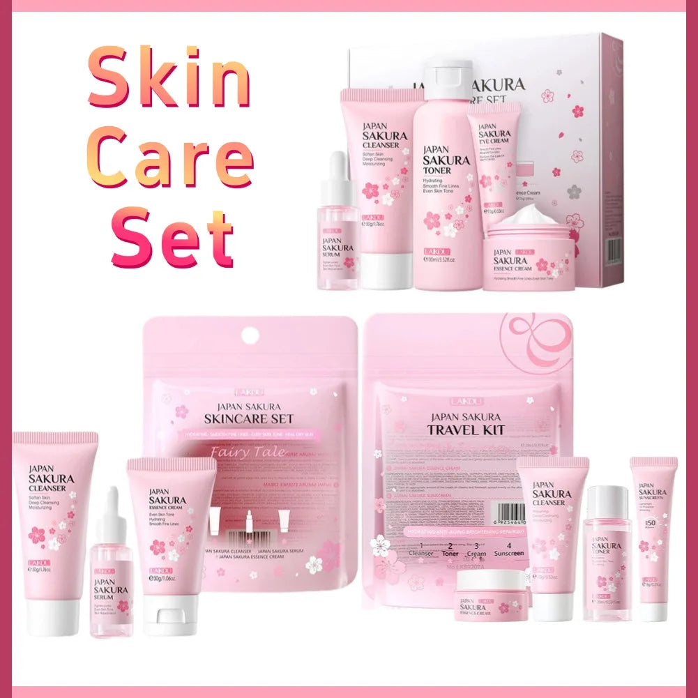 • Fast Grab Sakura skin care sets
